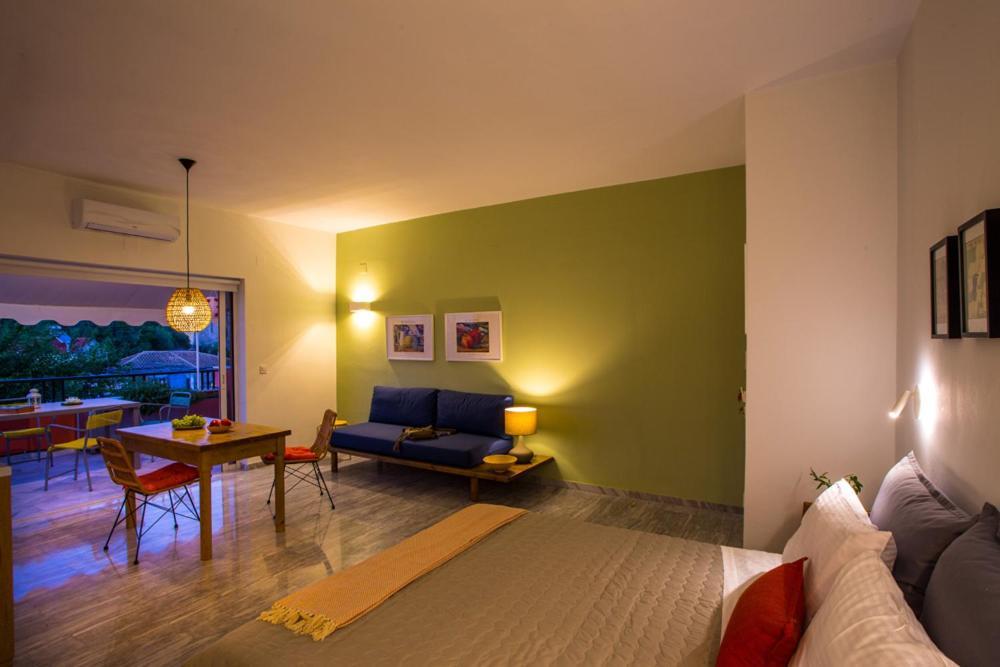 Apartment Koukounari Living Spaces